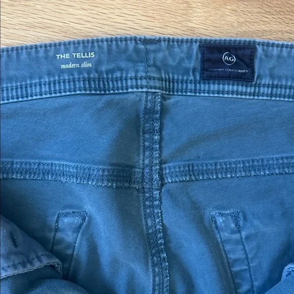 AG The Tellis Men's Blue Chinos - Picture 3 of 9